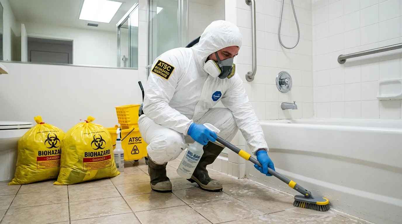 Decontamination equipment deployed for Blood Cleanup in Old Greenwich